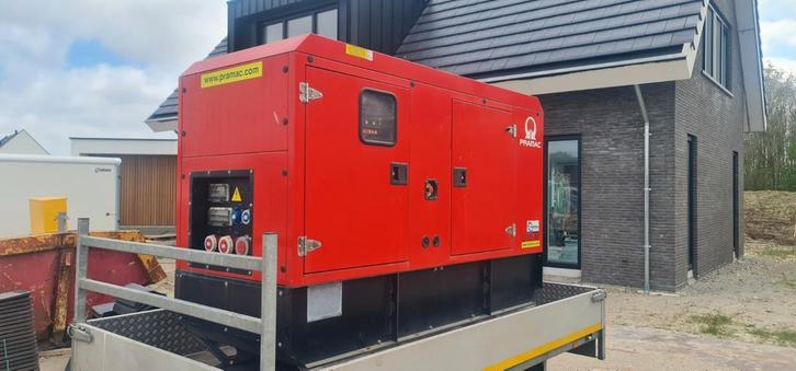 Pramaq 60 kVA geluidsgedempt aggregaat | Perkins dieselmotor, Doe-het-zelf en Verbouw, Aggregaten, Gebruikt, Dieselolie, 30 kVA of meer
