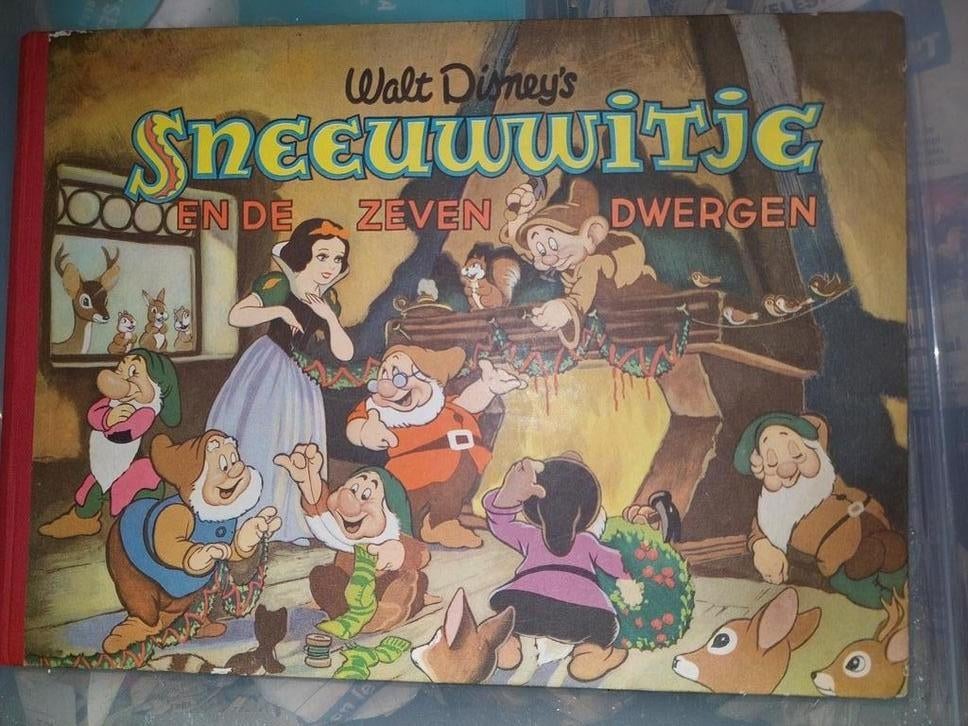 Sneeuwwitje - Oud Disney Sprookjesboek, Ophalen of Verzenden, Gelezen, Walt Disney