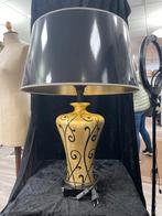 Elegante zwart-gouden lamp, Gebruikt, Schoonhoven, Olletiek, Minder dan 100 cm