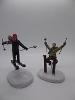 Luville Kerstdorp  Ski jumper  --  609113  --  set of 2, Verzenden, Nieuw