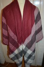 zeer ruime vierkante omslagdoek, Ophalen of Verzenden, Zo goed als nieuw, Maat 46/48 (XL) of groter, Pashmina