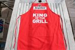 Jupiler BBQ schort King of grill nieuw, Nieuw, Kleding, Jupiler, Verzenden