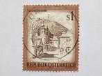 Postzegel Oostenrijk, Nr. 1520, 1 Schilling 1974, Wien, Verzenden, Gestempeld