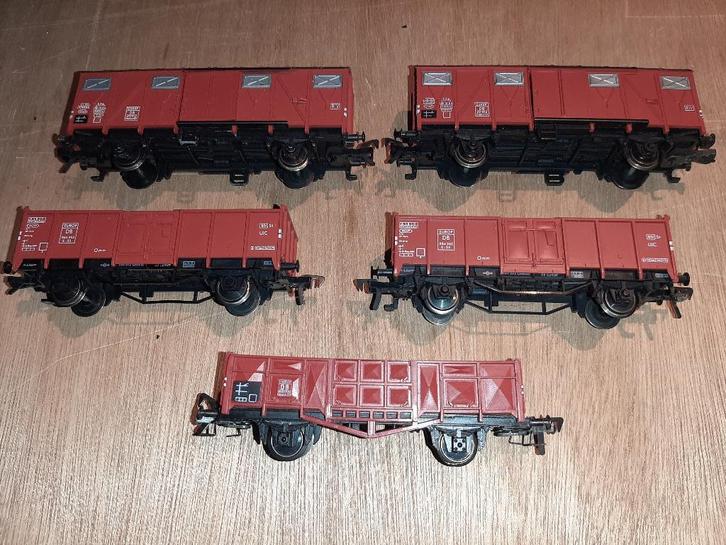 fleischmann wagons, Hobby en Vrije tijd, Modeltreinen | H0, Gebruikt, Wagon, Gelijkstroom, Fleischmann, Ophalen of Verzenden