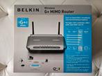 Belkin wireless G+ MIMO router, Ophalen of Verzenden, Gebruikt, Router, Belkin