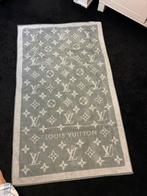 Luxe Louis Vuitton Handdoek, 100 tot 150 cm, Zo goed als nieuw, Grijs, Rechthoekig
