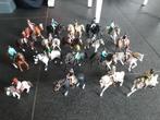 Schleich amazones / ruiters te paard, Verzamelen, Dierenverzamelingen, Ophalen of Verzenden, Zo goed als nieuw, Paard, Beeldje of Figuurtje