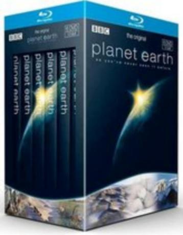 Te koop 6blu ray box planet earth + poster ( nieuwe blu ray  beschikbaar voor biedingen
