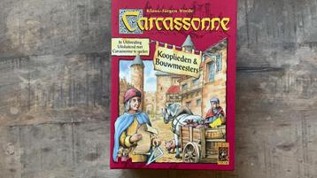 Carcassonne uitbreiding kooplieden en bouwmeesters beschikbaar voor biedingen