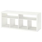 Ikea kallax tv meubel wit, Huis en Inrichting, Ophalen of Verzenden, Zo goed als nieuw, Minder dan 150 cm, Minder dan 100 cm