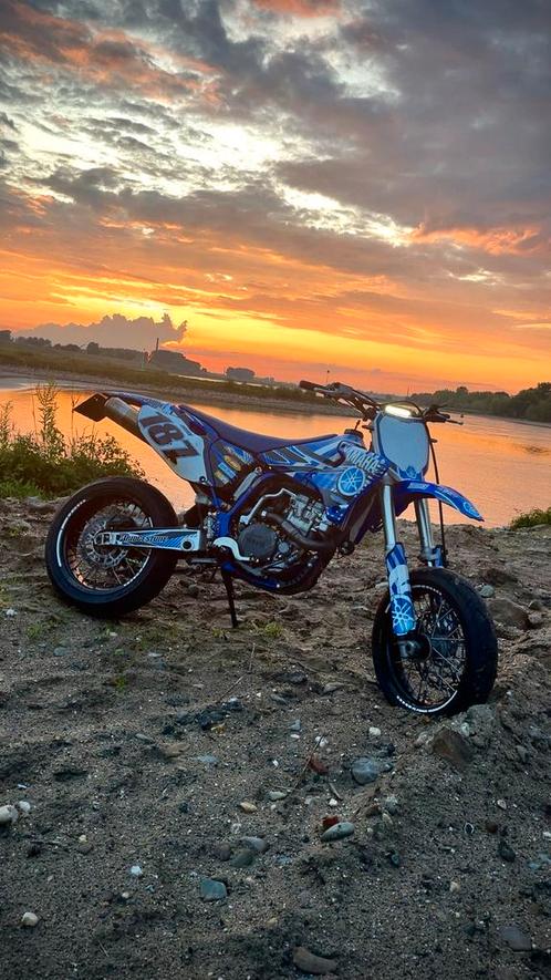 Yamaha yz450 f supermoto, Motoren, Motoren | Yamaha, Particulier, Crossmotor, 12 t/m 35 kW, 1 cilinder, Minimaal motorrijbewijs A2