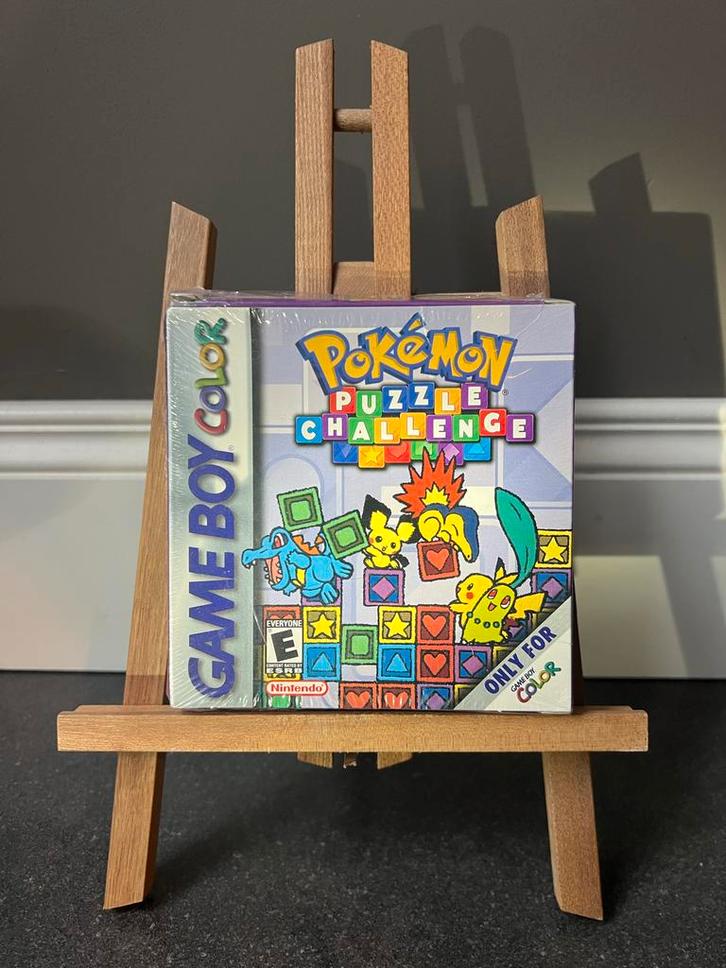 Pokémon Puzzle Challenge - Gameboy Color - sealed, Spelcomputers en Games, Games | Nintendo Game Boy, Nieuw, Puzzel en Educatief