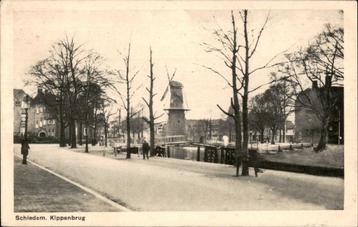 Schiedam Kippenbrug met Molen st 1937 beschikbaar voor biedingen
