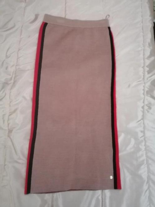Josh V mooie rok met elastische taille/ maat S/ NIEUW, Kleding | Dames, Rokken, Nieuw, Maat 36 (S), Beige, Onder de knie, Verzenden