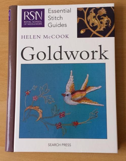 Goldwork - Helen McCook - 2014 - Engels, Hobby en Vrije tijd, Borduren en Borduurmachines, Gebruikt, Patroon, Handborduren, Ophalen of Verzenden
