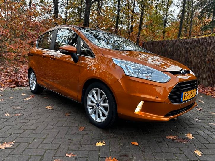 Ford B-Max 1.0 Ecoboost Titanuim 125PK 2017 CLIMA/CRUISE/PDC, Auto's, Ford, Bedrijf, B-Max, ABS, Achteruitrijcamera, Airbags, Airconditioning