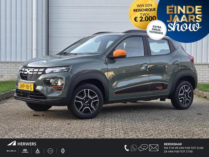 Dacia Spring Expression 27 kWh Automaat / Dealer onderhouden, Auto's, Dacia, Bedrijf, Te koop, Spring, ABS, Achteruitrijcamera