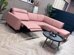 ZGAN Gemêleerde Hoekbank - Roze - 267x210 - Met Relaxfunctie, Ophalen, 250 tot 300 cm, -, -