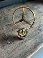 Gouden Mercedes ster motorkap. Embleem, Auto-onderdelen, Carrosserie en Plaatwerk, Nieuw, Ophalen of Verzenden, Motorkap, Voor