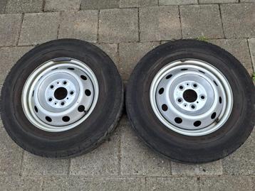 2X Camper(reserve)band 215/75R16C,  per stuk  beschikbaar voor biedingen