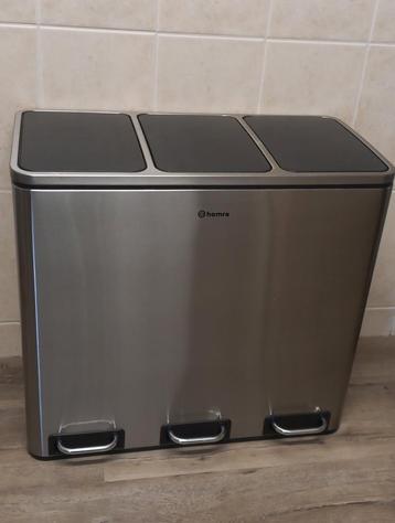 Homra Prullenbak - Afvalscheiding - 3x20L beschikbaar voor biedingen