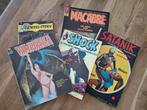 Strips,  Vampirella, shock, marcabre, satanic, griezel story, Boeken, Strips | Comics, Meerdere comics, Ophalen of Verzenden, Gelezen