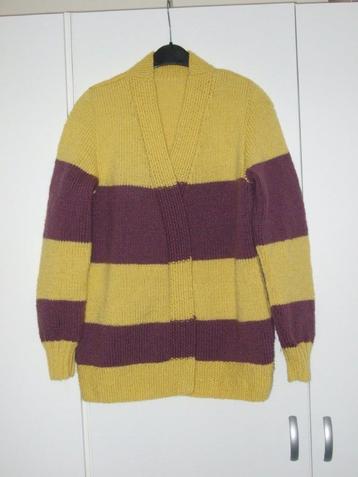 vest jasje nieuw stoer apart gebreid vest L 42 / 44 beschikbaar voor biedingen