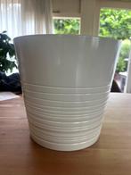 Witte Ikea Plantenpot  34 cm hoog, Tuin en Terras, Bloempotten, 25 tot 40 cm, Rond, Nieuw, Ophalen of Verzenden