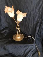 Murano tafellamp Lampol ILL srl Brass Tall Lily, Ophalen, Zo goed als nieuw, Minder dan 50 cm