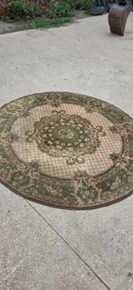 Prachtig groot vintage Perzisch tapijt 185 cm doorsnede!, Huis en Inrichting, Perzisch, 150 tot 200 cm, Rond, Ophalen of Verzenden