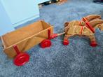 Houten kar met trekpaarden, Ophalen of Verzenden, Gebruikt, Auto, Overige merken