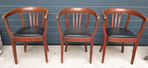 Cafe/eetkamer stoelcker(stoellekkers) stoelen 15 stuks, Huis en Inrichting, Stoelen, Gebruikt, Vijf, Zes of meer stoelen, Hout