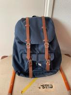 Herschel rugtas donkerblauw, Ophalen, Gebruikt, 25 tot 40 cm, Overige merken