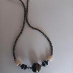 Kralen Ketting - Handgemaakt, Overige kleuren, Ophalen of Verzenden, Zo goed als nieuw, Overige materialen