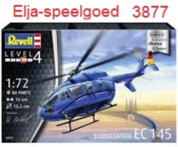 Revell 1:72 EC145 Builders Choice 3877 Helikopter model beschikbaar voor biedingen