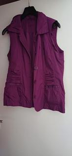 Paars gilet mt L van Atelier, Kleding | Dames, Bodywarmers, Atelier, Paars, Maat 42/44 (L), Nieuw