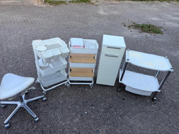 Producten materialen schoonheidssalon beschikbaar voor biedingen