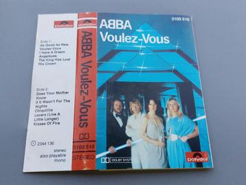 ABBA - VOULEZ VOUS (CASSETTEBANDJE) beschikbaar voor biedingen