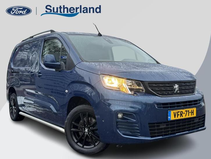 Peugeot Partner 1.5 BlueHDI Asphalt Long | SCI | 130pk Autom, Auto's, Bestelauto's, Bedrijf, Te koop, ABS, Achteruitrijcamera