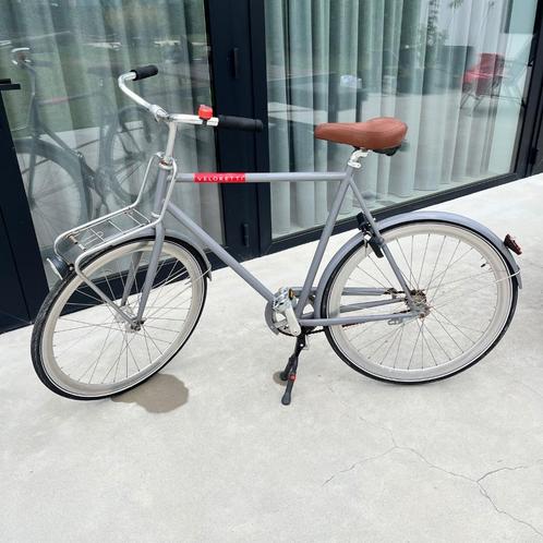 Veloretti Cafe Racer GREY step-over 62cm, Fietsen en Brommers, Fietsen | Heren | Herenfietsen, Gebruikt, Overige merken, 61 tot 65 cm