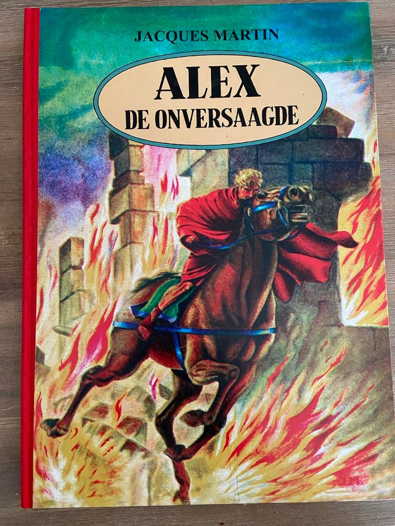 Alex De Onversaagde HC Weekblad Kuifje 1948-1949, Boeken, Eén stripboek, Verzenden, Gelezen