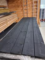 ZWEEDS RABAT 2 x DIEP ZWART GESPOTEN, Tuin en Terras, Palen, Balken en Planken, Ophalen, Nieuw, 250 cm of meer, Planken