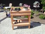 hardhouten oppottafel, Tuin en Terras, Ophalen, Nieuw, Rechthoekig, Hout
