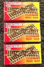 Fleischmann 6160 H0 Kruising 105 mm., Hobby en Vrije tijd, Modeltreinen | H0, Fleischmann, Gebruikt, Ophalen of Verzenden, Rails