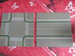 2 wegplaten lego, Ophalen of Verzenden, Gebruikt, Lego