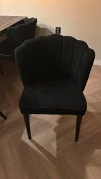 6 eetkamerstoelen, Huis en Inrichting, Stoelen, Ophalen, Zwart, Zo goed als nieuw, Vier