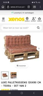 Palletkussens 120x80 4 stuks, Ophalen, Zo goed als nieuw