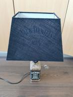 Jack Daniel's tafellamp, Huis en Inrichting, Lampen | Tafellampen, Ophalen, Zo goed als nieuw, Stof, Minder dan 50 cm