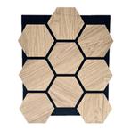 YourWalls Wandpaneel Heaxagon Natural 62x76cm, Huis en Inrichting, Woonaccessoires | Wanddecoraties, Verzenden, ., Nieuw, .