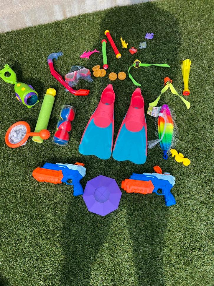 Waterspeelgoed Set - Zwembad & Strand, Kinderen en Baby's, Overige Kinderen en Baby's, Gebruikt, Ophalen of Verzenden